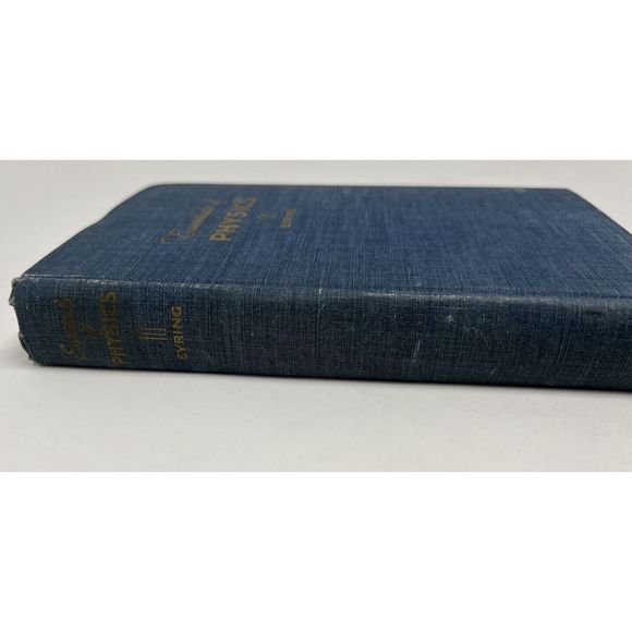 Essentials of Physics by CARL F. EYRING, Ph. D. LDS Mormon Vtg 1948 BYU Textbook - Picture 2 of 6